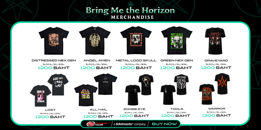 BRING ME THE HORIZON | Official Band Merchandise