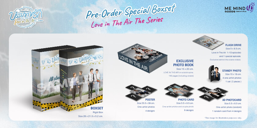Special Boxset Love in The Air The Series